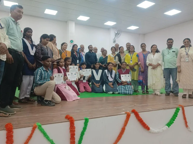 सेवा संकल्प अभियान के तहत शासकीय सांदीपनि विद्यालय छतवई में विकासखंड स्तरीय प्रतियोगिताएं संपन्न