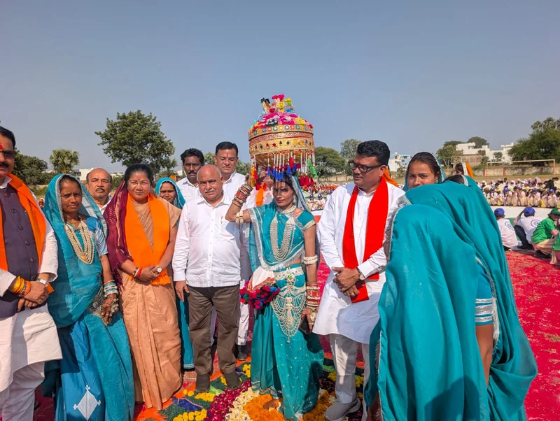 सेवा के रंग–राष्ट्र के संग गतिविधि के तहत खेल परिसर आलीराजपुर में हुआ भव्य आयोजन