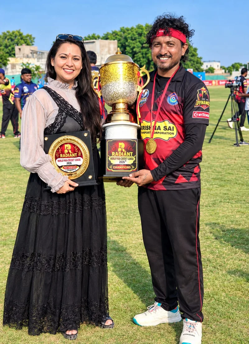 रेडियंट वर्ल्ड पैरा क्रिकेट लीग 2026: बड़वानी के अंतरराष्ट्रीय खिलाड़ी जितेंद्र वाघ का शानदार प्रदर्शन…
